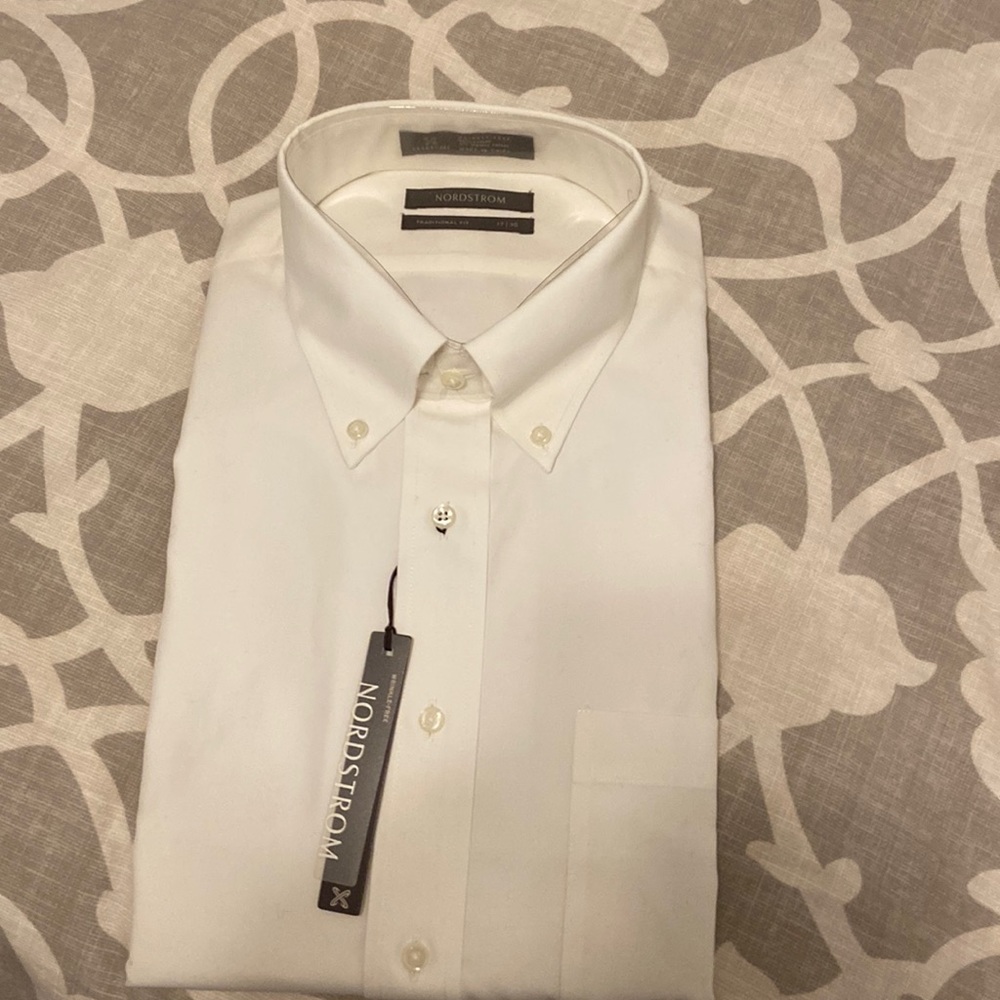 Nordstrom white dress shirt